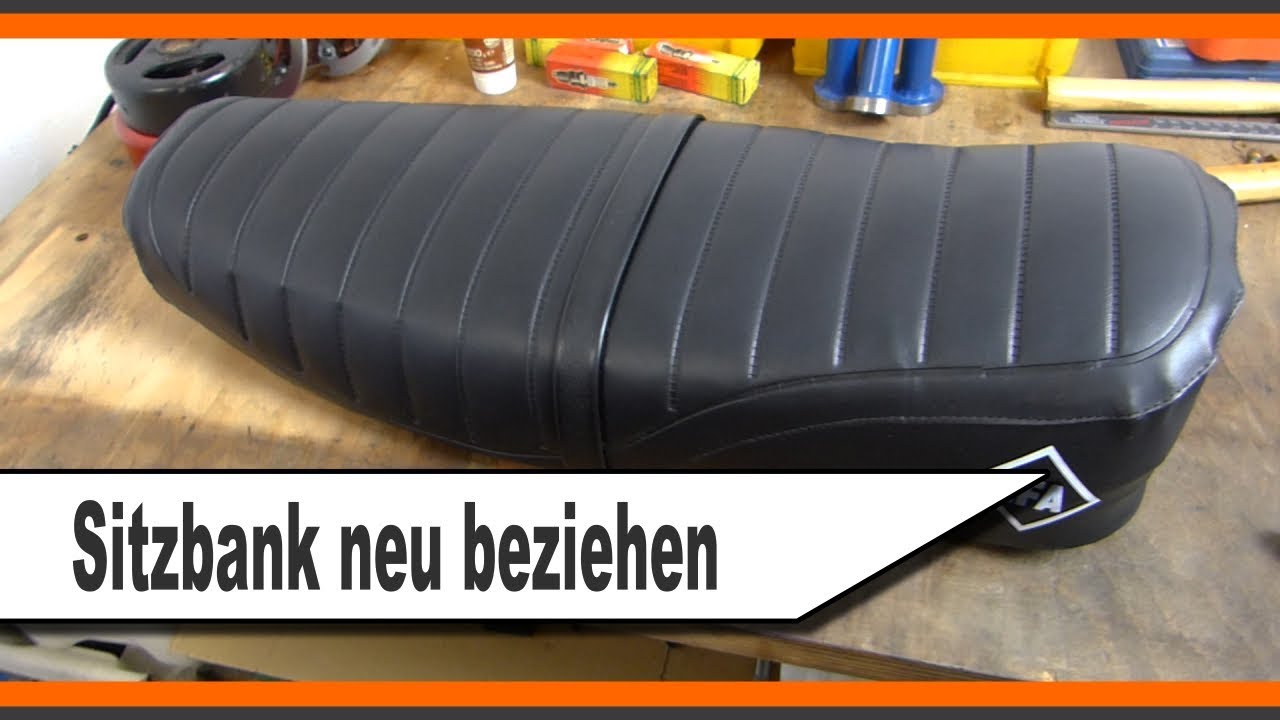 Simson Sitzbank neu beziehen