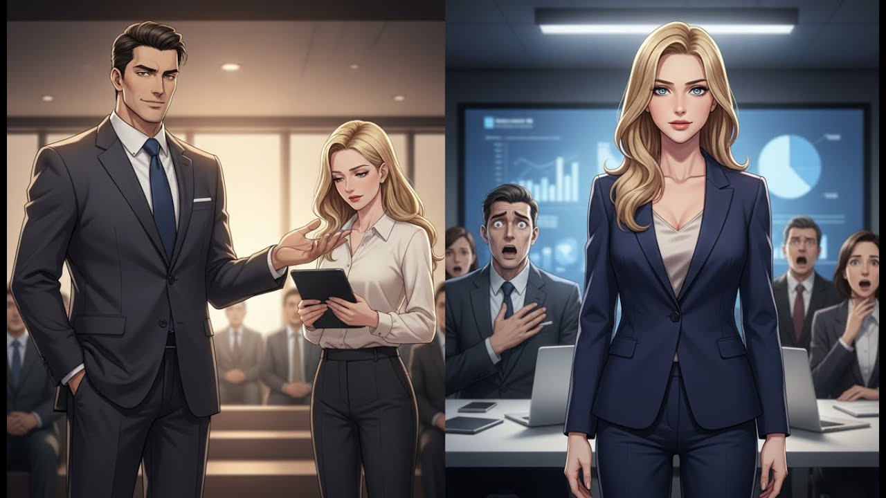 📕 He Introduced Her as an Assistant — But Everyone Gasped When She Was Revealed as CEO