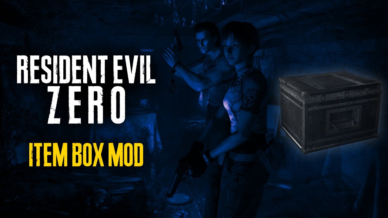RESIDENT EVIL ZERO | ITEM BOX MOD | PART 1| 🔴 LIVE