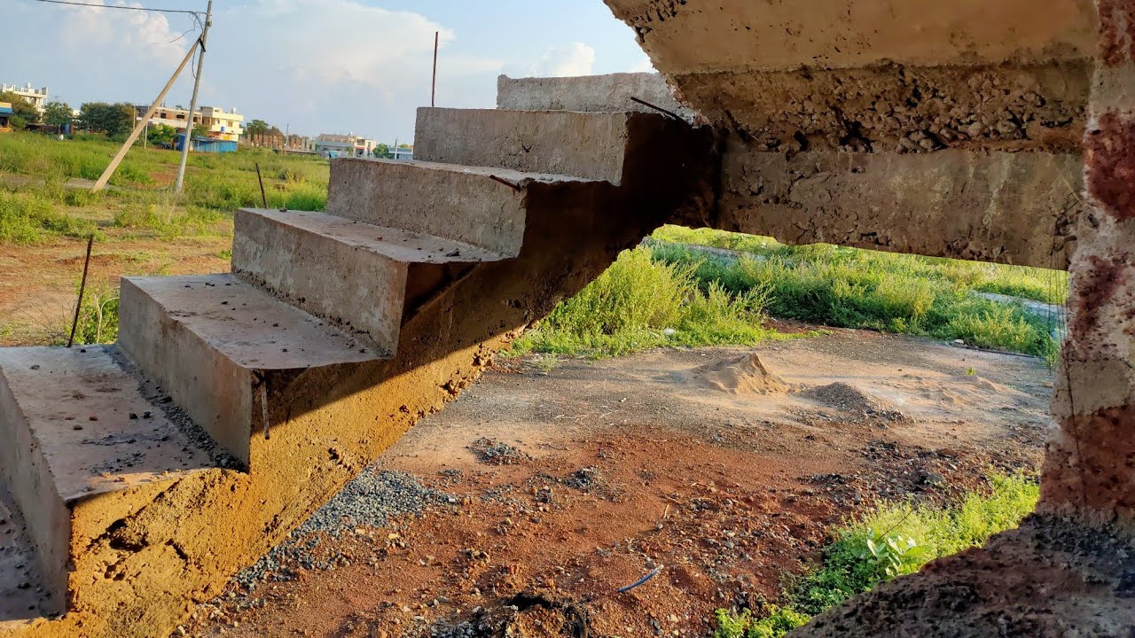 Размер балки лестницы без опорной колонны