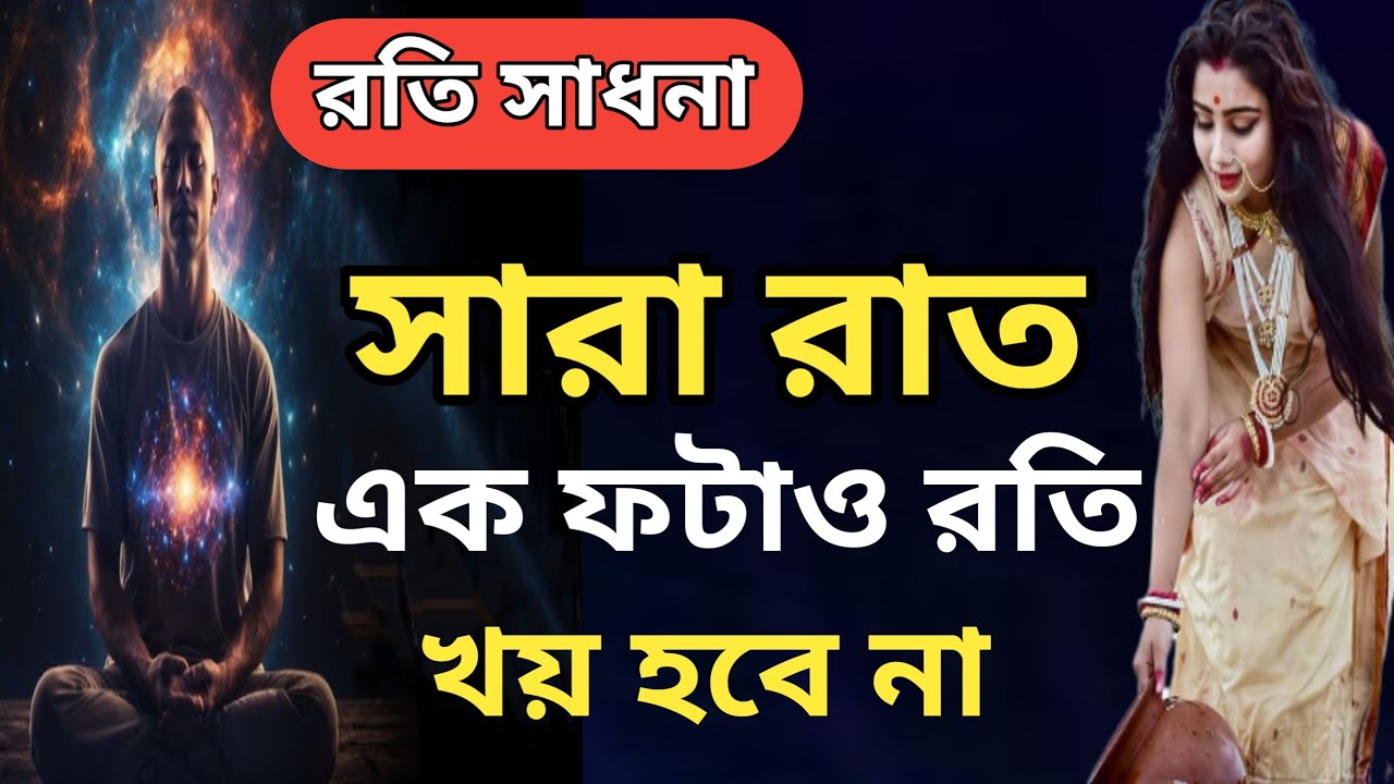 রতি সাধনা যেভাবে করবেন, রতি সাধনার নিয়ম পদ্ধতি। Anowar Hossain Uwaice