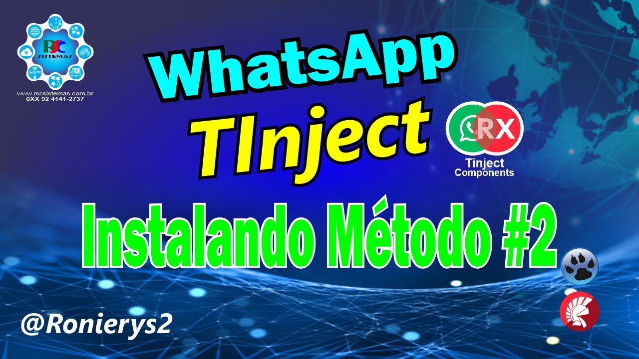 Instalando TInject Delphi #Metodo02 #delphi  #Ronierys2 #RscSistemas