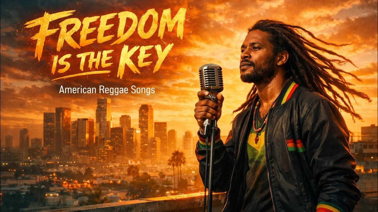 Freedom Is The Key – Powerful American Reggae Anthem with Urban Sunset Vibes