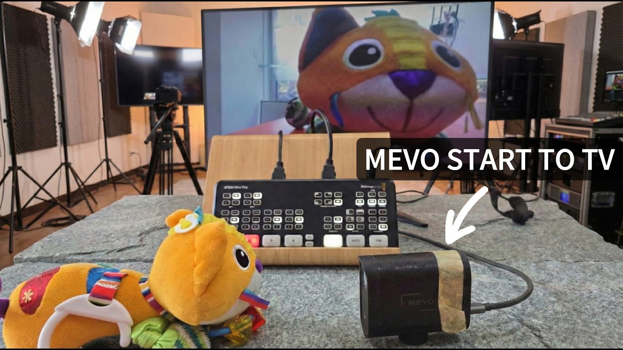 Превратите MEVO Start в устройство HDMI Connect для подключения к телевизору и Atem Mini Pro.