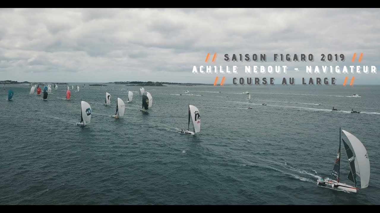 Saison Figaro 2019 // Achille Nebout - Navigateur // Course au Large