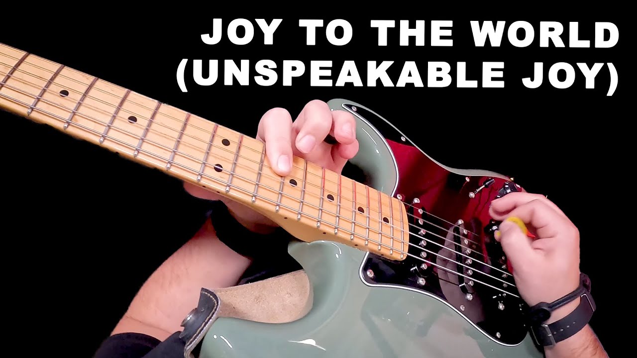Joy to the World (Unspeakable Joy) - Chris Tomlin POV Lead Guitar Cover