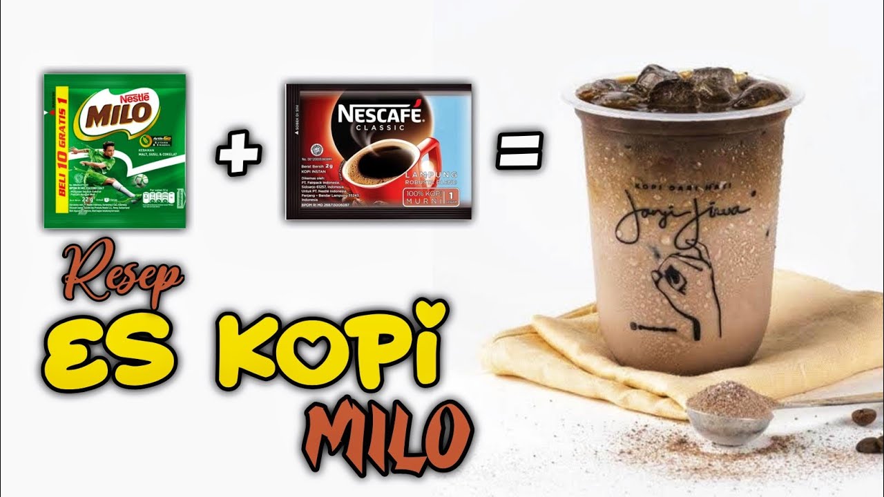 🔴РЕЦЕПТ ХОЛОДНОГО КОФЕ MILO || СОВРЕМЕННЫЙ КОФЕЙНЫЙ НАПИТОК ОТ ДЖАНДЖИ ДЖИВЫ