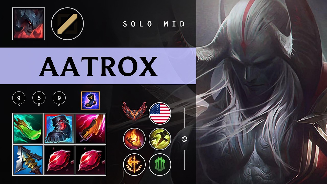 Aatrox Mid vs Nasus - NA Grandmaster Patch 26.03