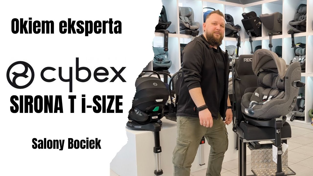 Cybex Sirona T i-Size - fotelik obrotowy okiem eksperta - Bociek.eu
