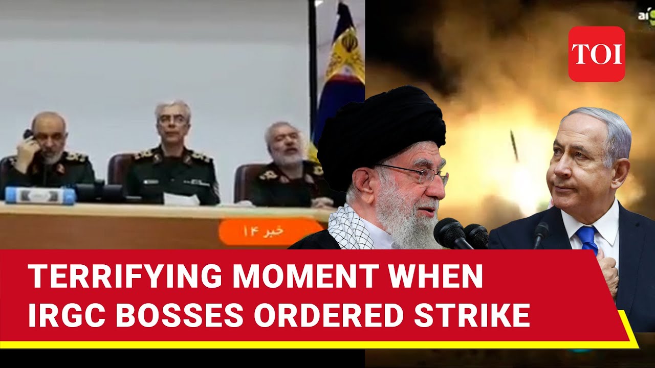 First Visuals: When IRGC Ordered Missiles Lit; Did Biden Know Of Iran's 'Limited Attack'?