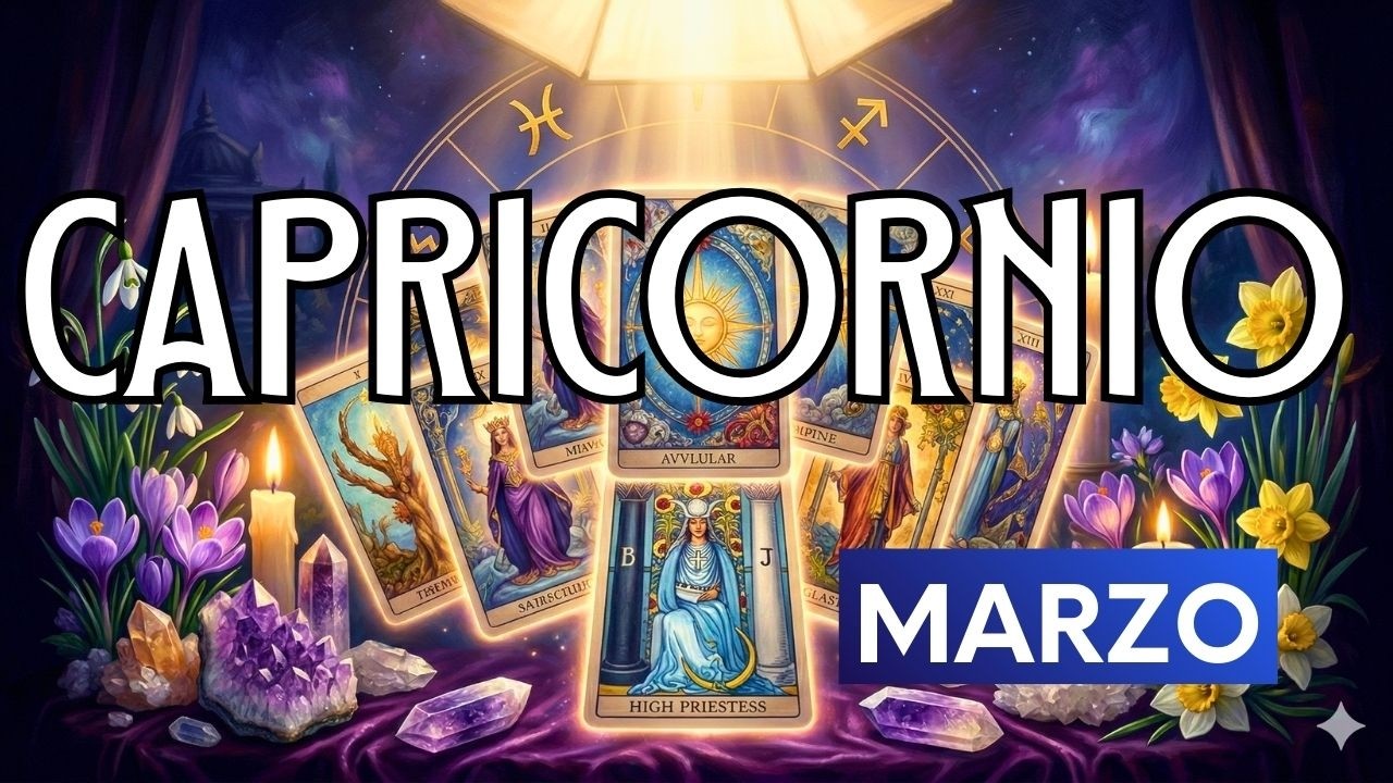 CAPRICORNIO VAS A DESMAYAR CON LO QUE EL TAROT VE EN MARZO 😱 ➡️