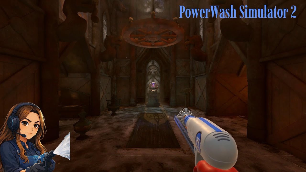 PowerWash Simulator 2 | Temple Level – Calm & Cozy Cleaning 🌙 | No Commentary