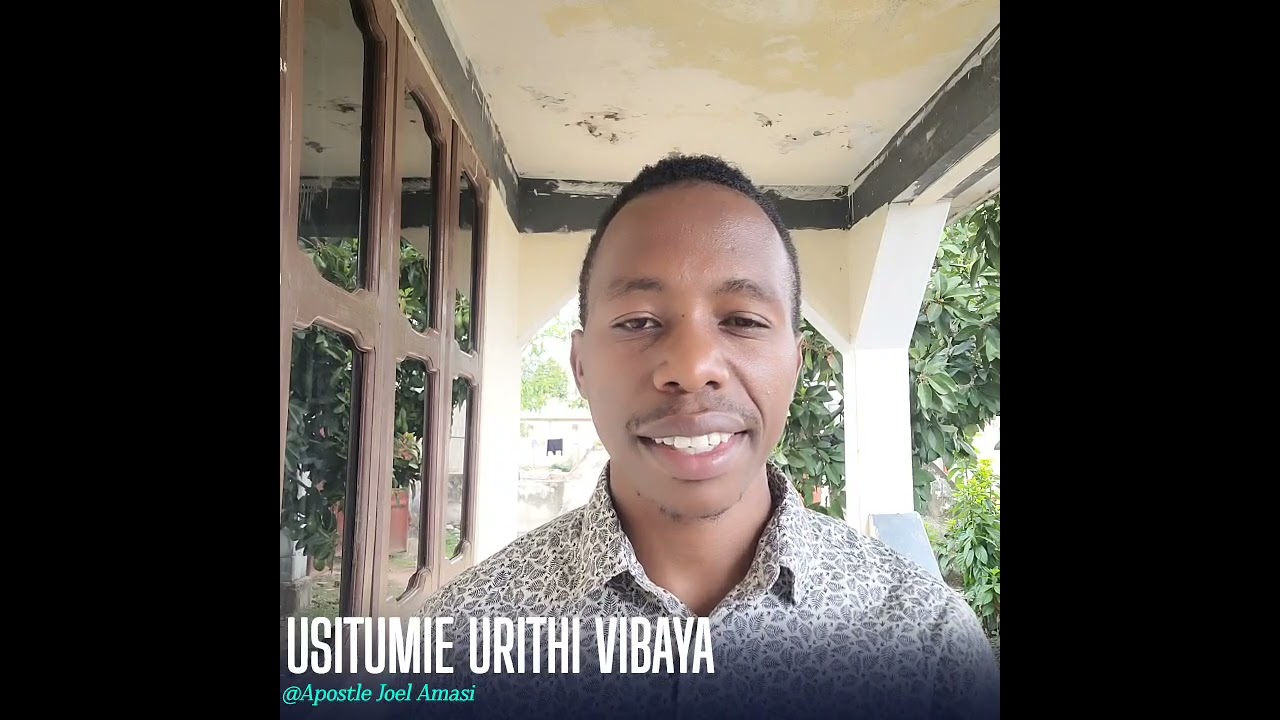 Tumia urithi wako vyema
