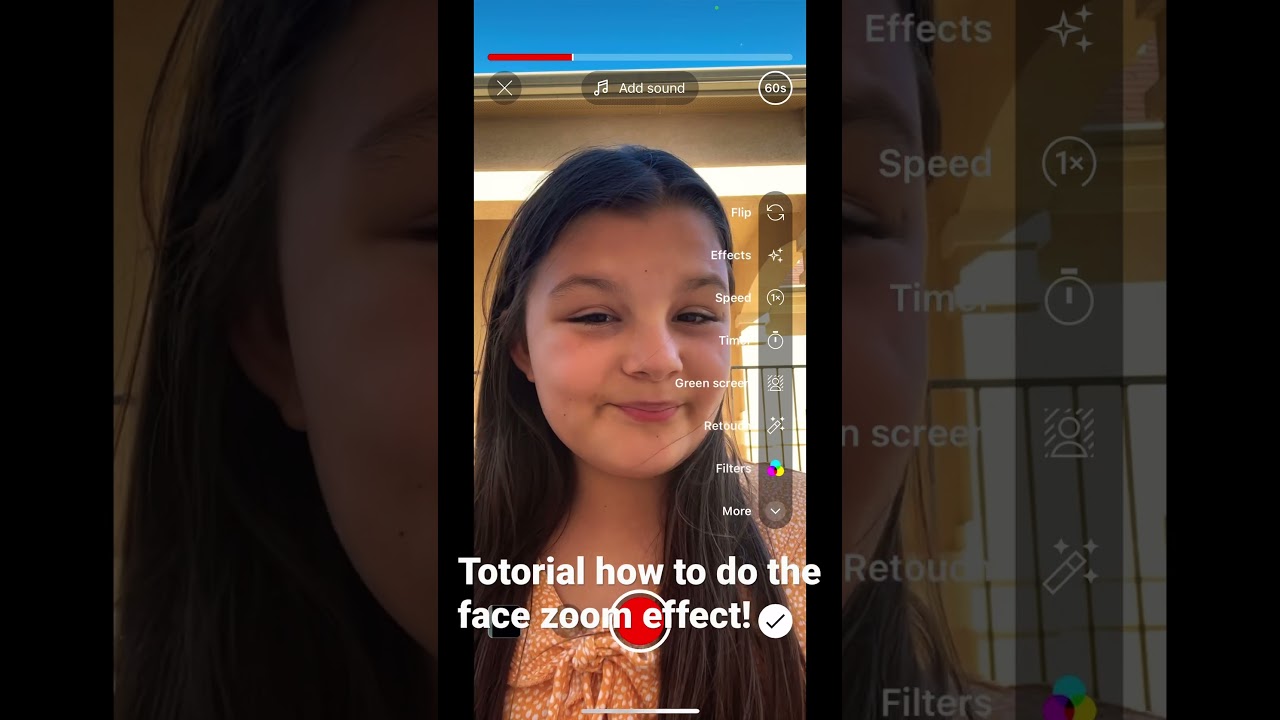 How to do face zoom!#tutorial