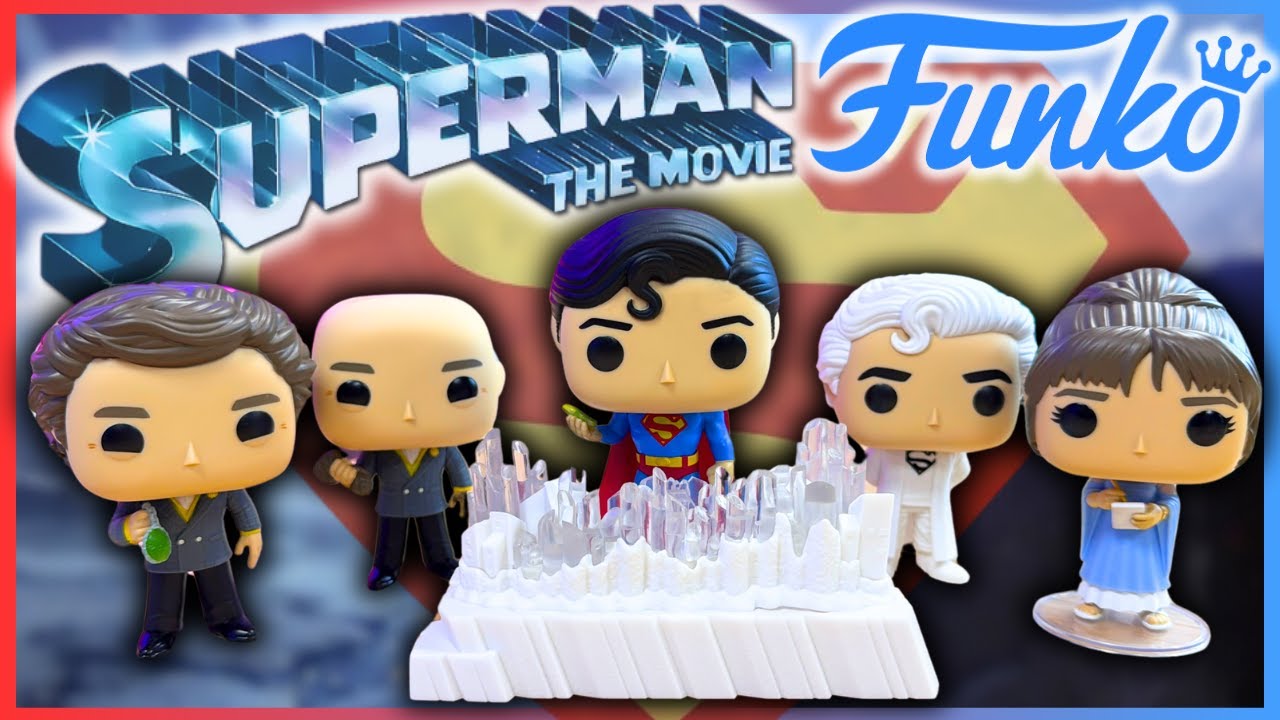 Todos los FUNKO POP de SUPERMAN THE MOVIE