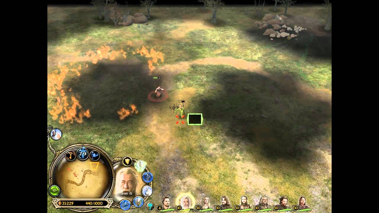 Gandalf Vs Saruman BFME2 Version 1.06 HD