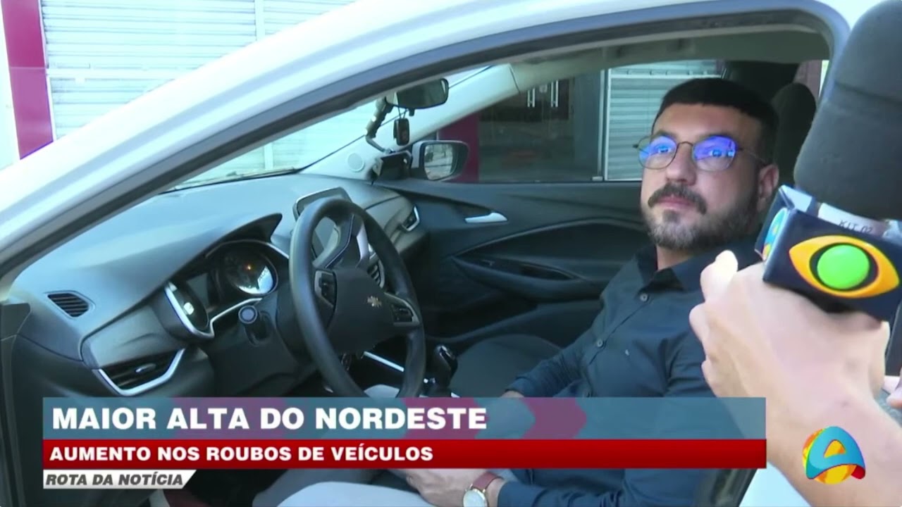 Rota da notícia - Paraíba registra maior alta do Nordeste nos roubos de veículos