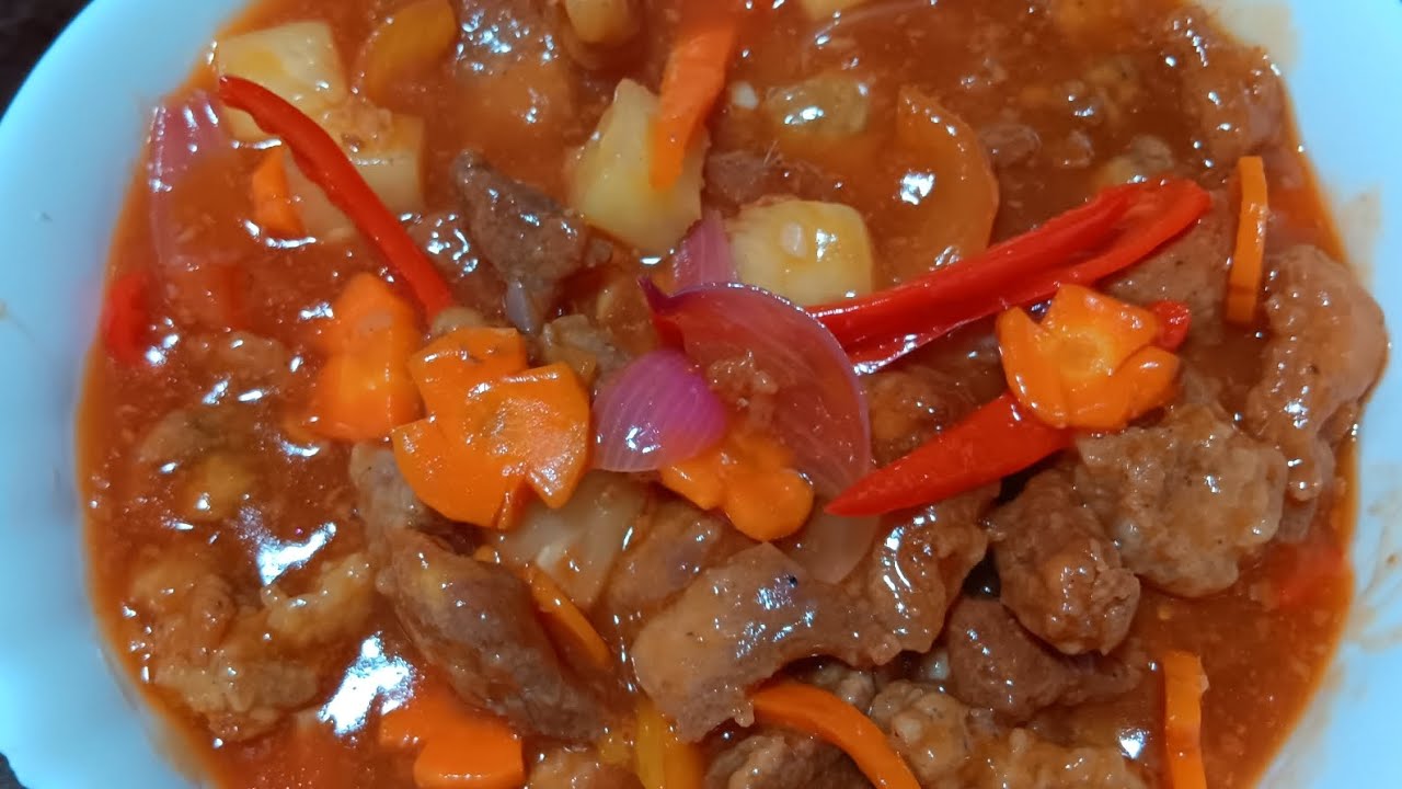 PORK SWEET AND SOUR