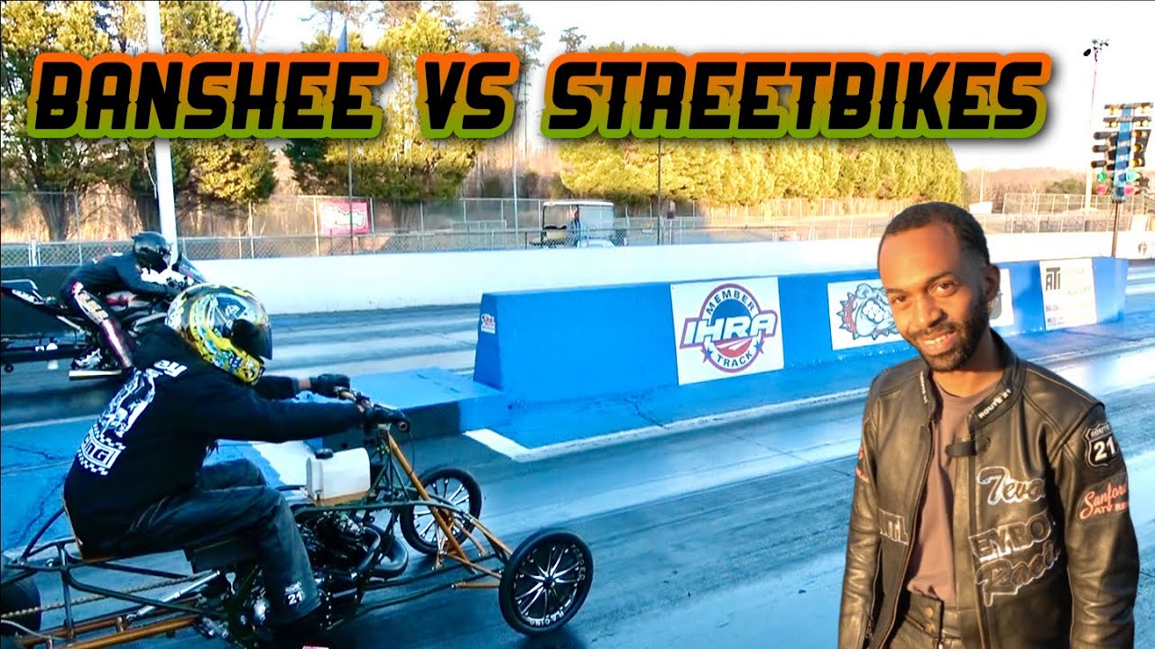 YAMAHA BANSHEE DEMOLISHES THE COMPETITION IN THE COME TO WIN MOTORCYCLE SHOOTOUT AT PIEDMONT DRAGWAY