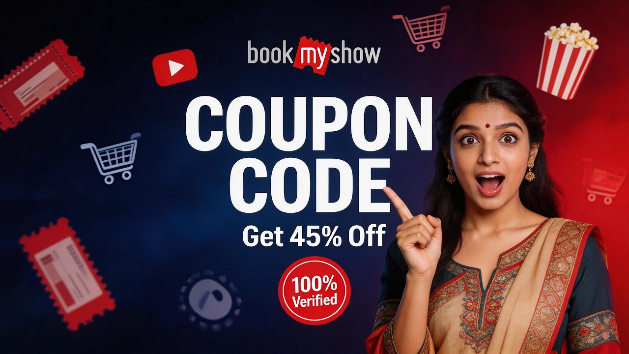 ✨ BookMyShow Promo Code - Get Your First Show 60% OFF!