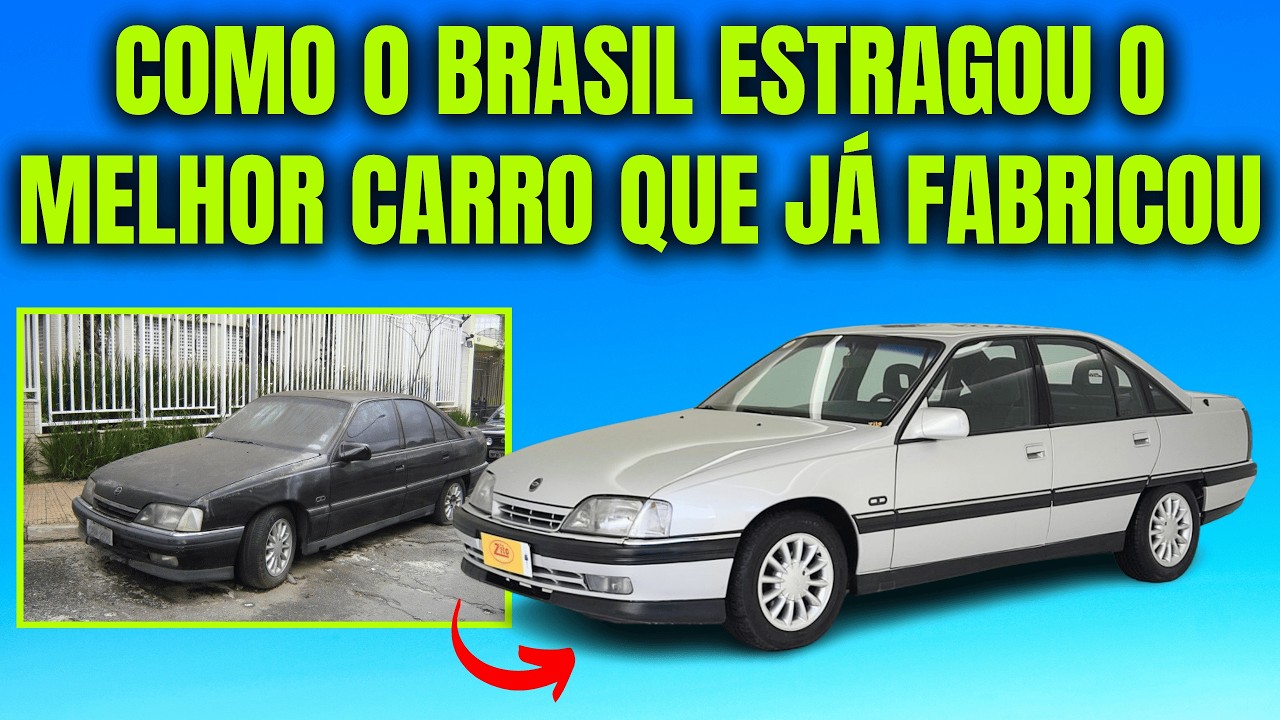O carro que era avan&ccedil;ado demais para o Brasil &ndash; Chevrolet Omega CD
