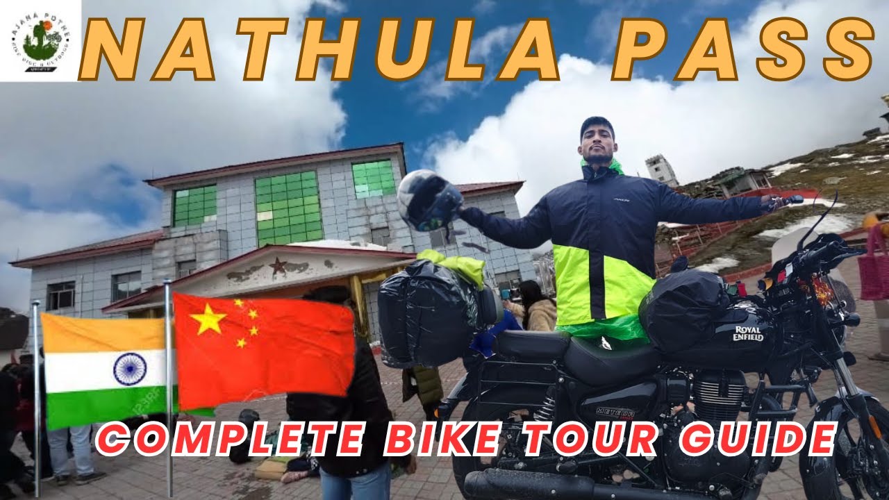 GANGTOK TO NATHULA PASS BIKE RIDE || PERMIT DETAILS, ROUTE & ADVENTURE VIBES 🇮🇳🏍️🏍👌👍🏍🏍||