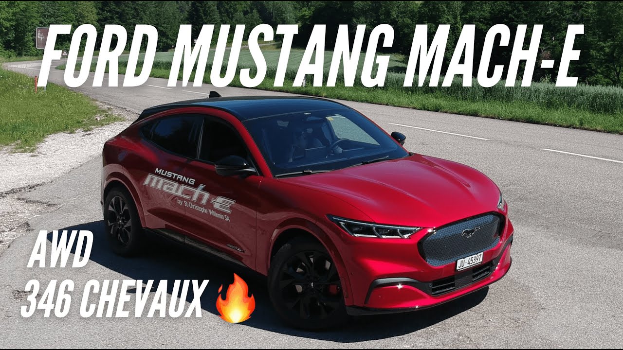 ESSAI FORD MUSTANG MACH-E AWD (346ch): L'ANTI TESLA MODEL Y