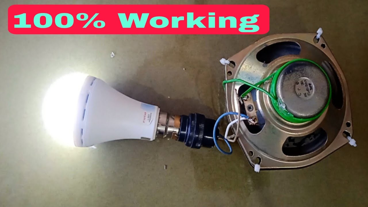 🧲 2026 Free Energy Generator Coil Self Running Using By Speaker Magnet 100% Working☑️