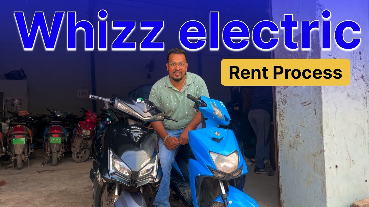 Whizz electric scooter | Rental Scooty in Delhi | Whizz Scooty |