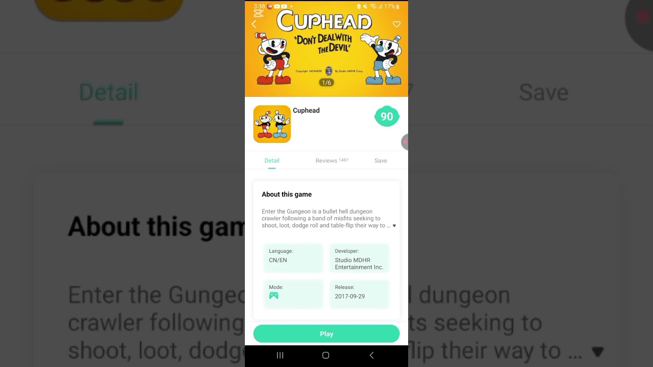 how to get CUPHEAD in android (fast and easy 100 working)