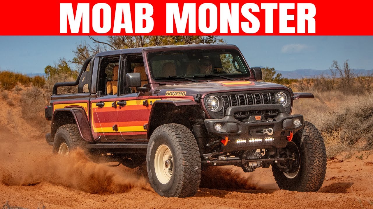 40-Inch Tires and Dana 60s: Jeep Gladiator Honcho Goes Wild! - 2025 Easter Jeep Safari