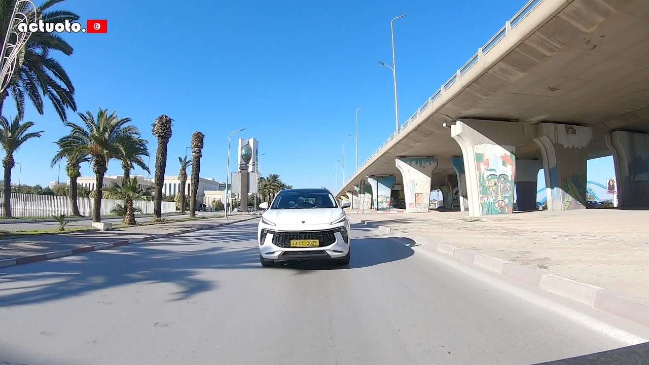 Actuoto: DFM Forthing T5 evo, Le Dompteur. Sur Route (3/3) فورثينق تي5 ايفو في تونس