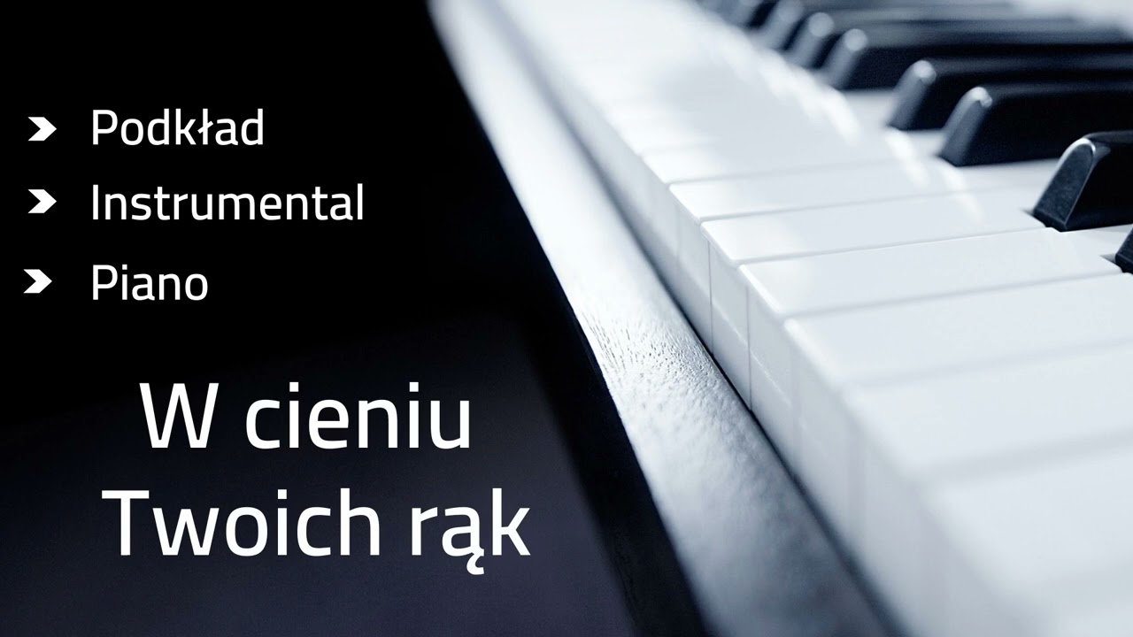 W cieniu Twoich rąk - podkład karaoke tonacja A-dur (link w opisie)