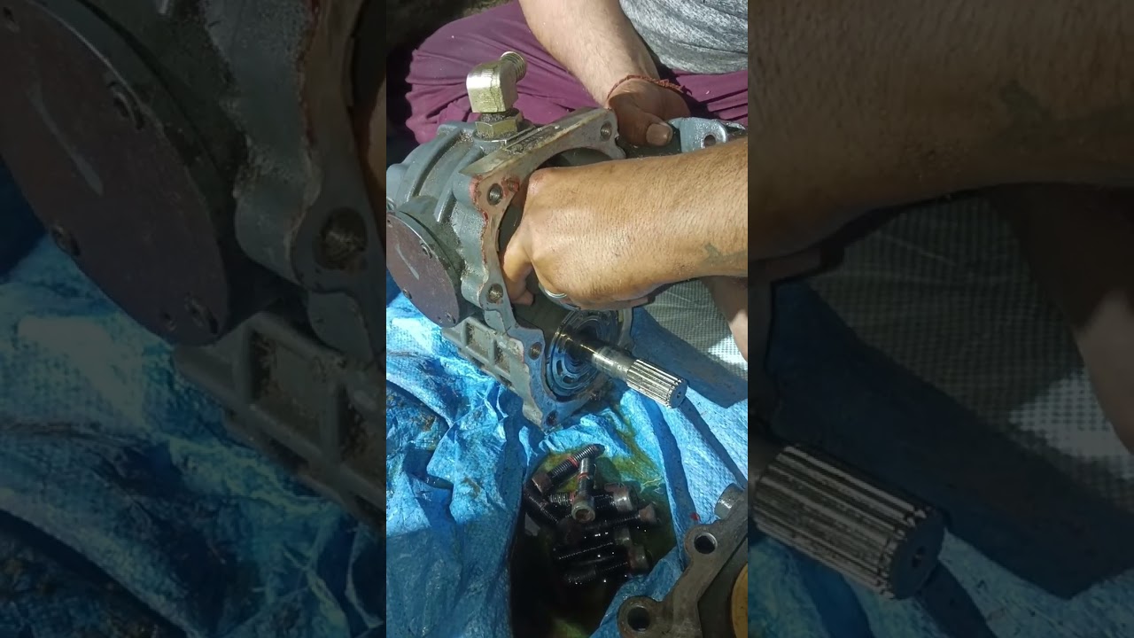 How Two Repair Gam Harvester HST Full Repairing 88 hp 2025 Model 