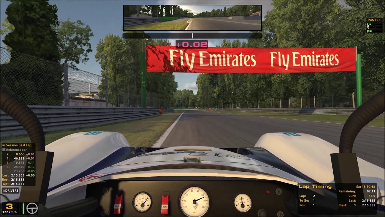 iRacing SRF2 19S2 - Monza GP - Quali WR (old car)