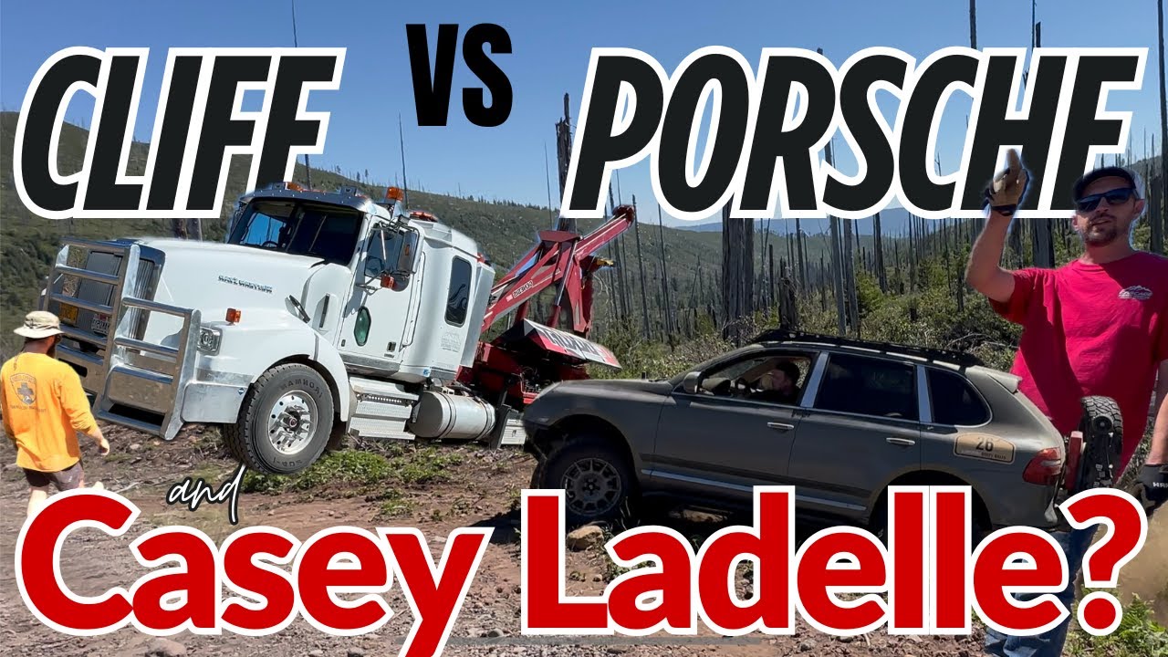 Porsche vs CLIFF, who wins?!