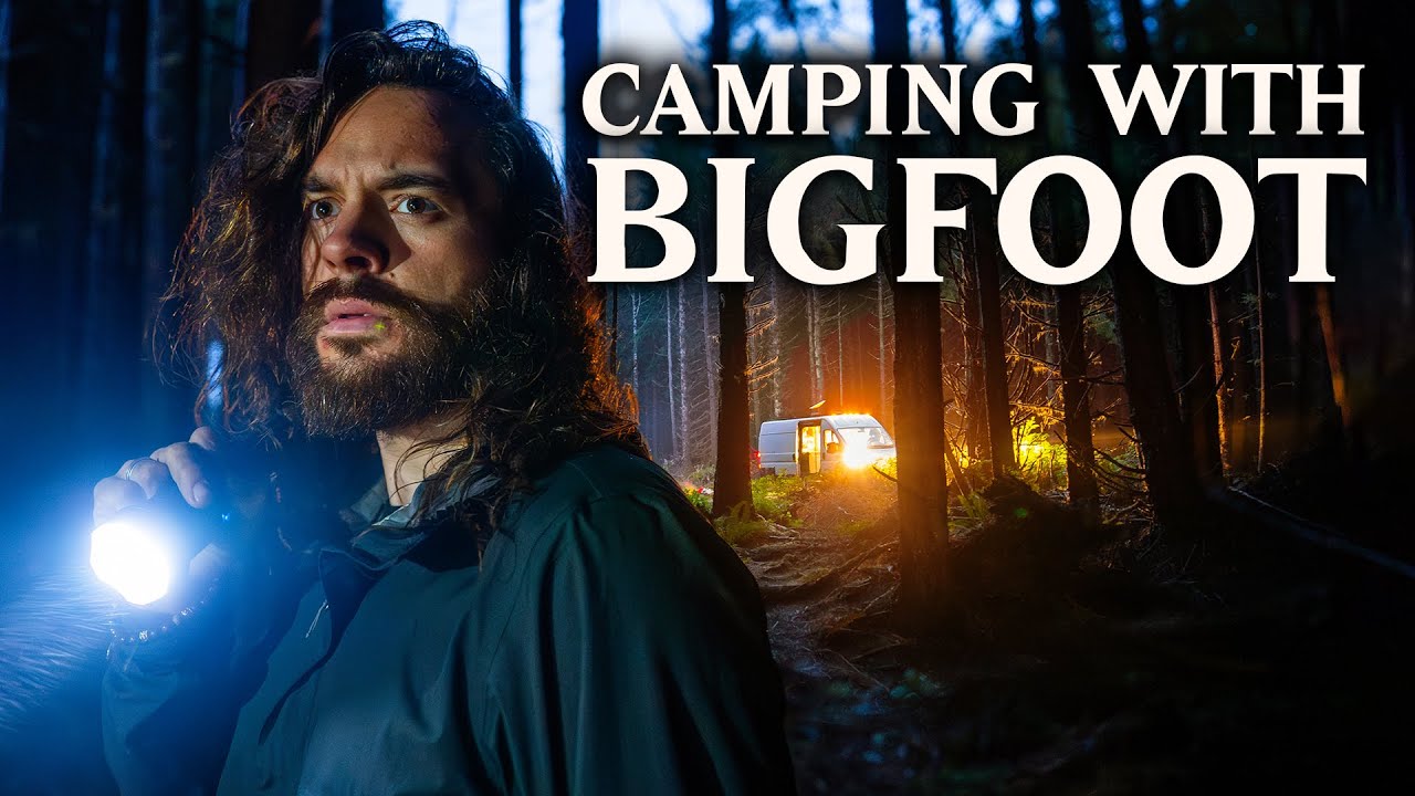 Vanlife Camping in Bigfoot Backcountry (The PNW Sasquatch)