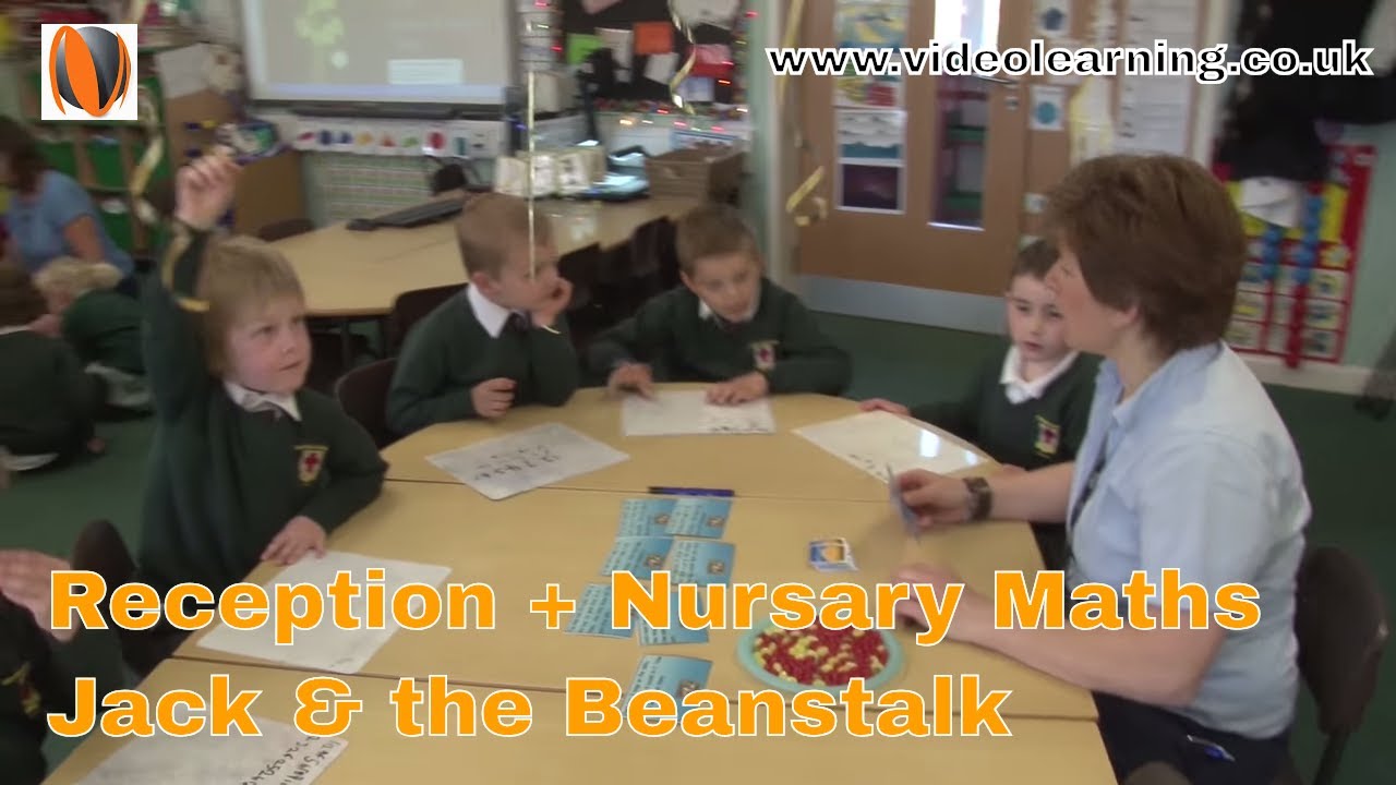 Reception / Nursery Foundation Stage Maths Lesson Observation: Jack & The Beanstalk