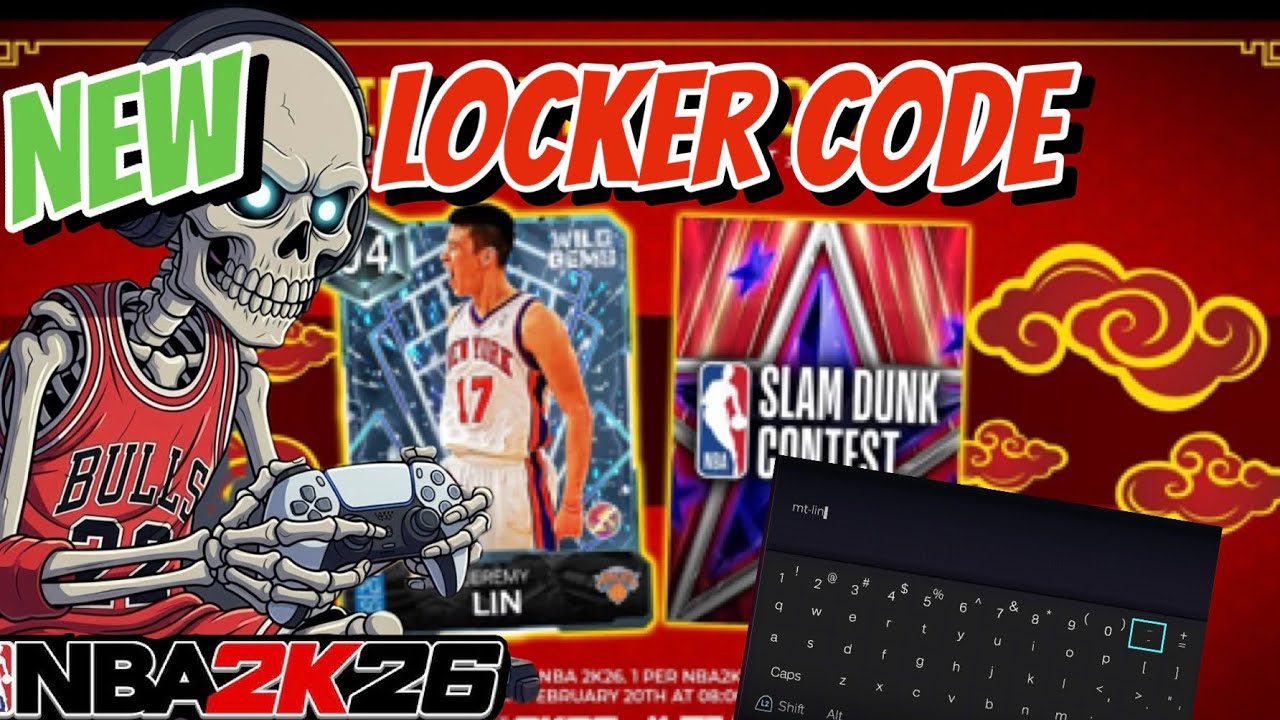 New locker code for NBA2K26 give you Dark matter event piece and  Diamond Jeremy Lynn ￼card. Hurry 