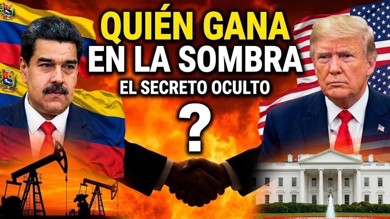 Maduro VS Trump ¿Quién se beneficia de esta crisis? La respuesta es más oscura de lo que crees