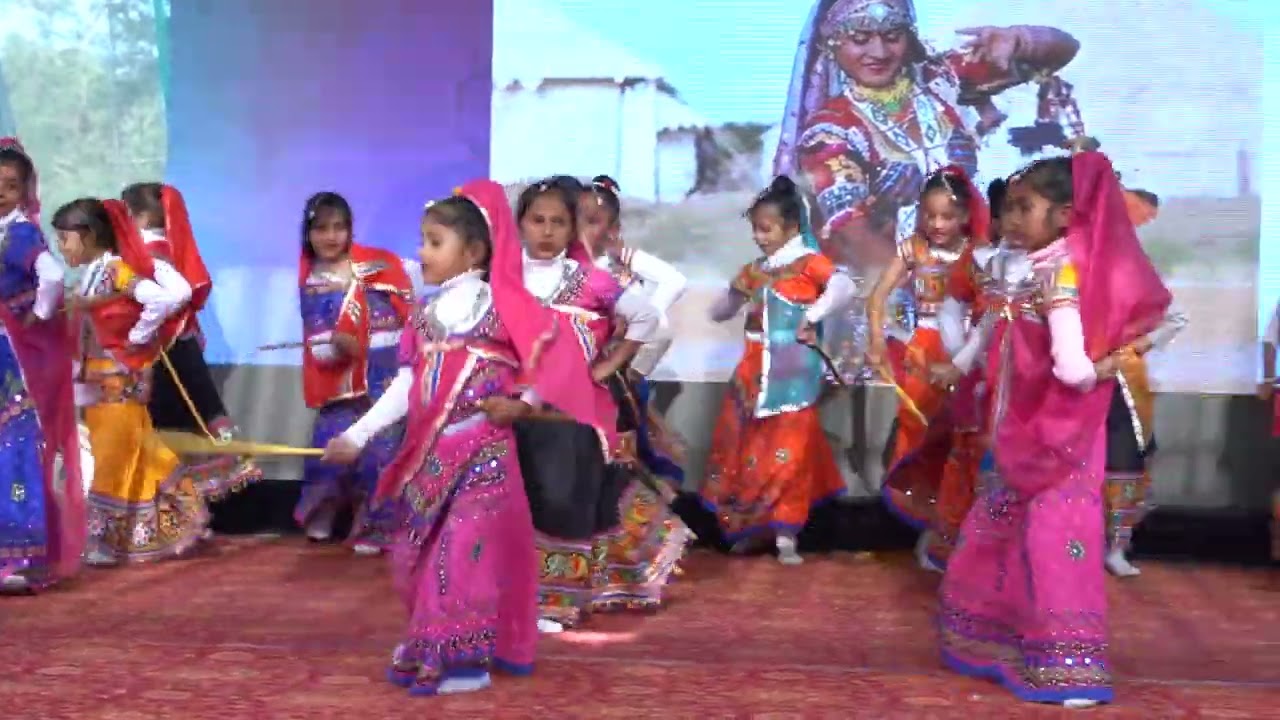 BEST DANDIYA I RANKED 1 SCHOOL THE PRESIDIUM CHOWKI MANIAR ANNUAL FUNCTION I TOP SCHOOL IN UNA,