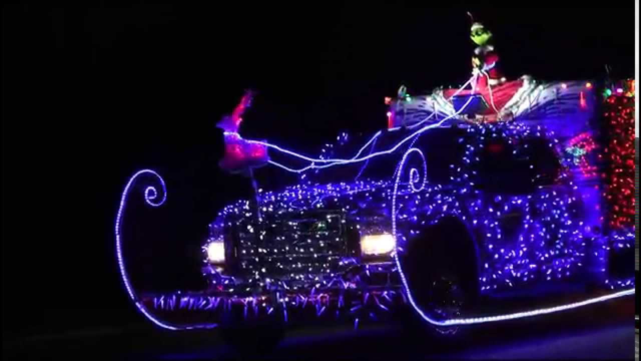 Christmas 2014 Truck Light Parade