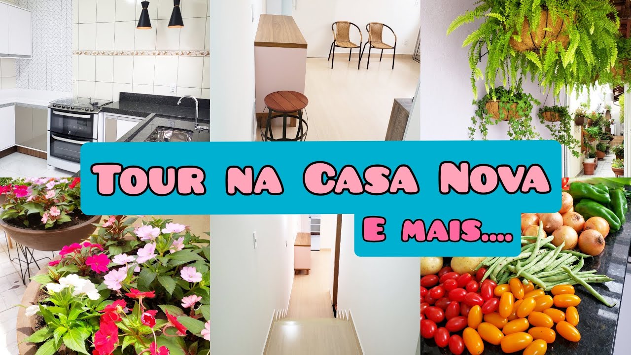 Tour pela minha Casa/ Higienização e Organização dos legumes!!