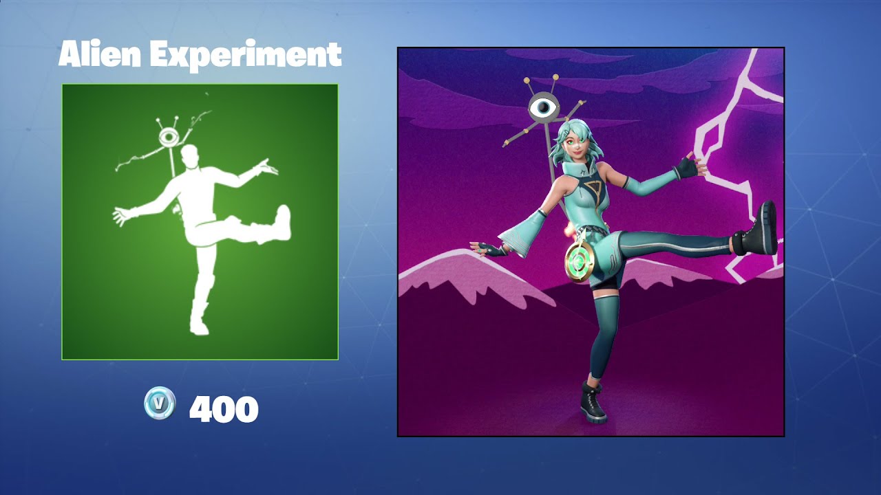 Alien Experiment | Fortnite Emote