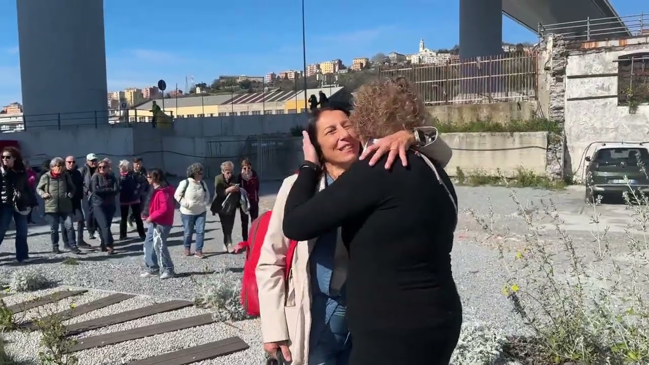 Memoriale del Morandi, delegazione di Pinerolo per abbracciare Egle Possetti
