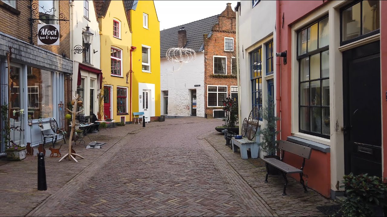 Walking in Deventer 🌥️ | The Netherlands - 4K60