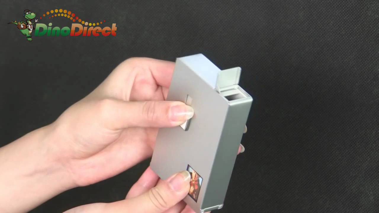 Automatic Release Metal Cigarette Case - dinodirect
