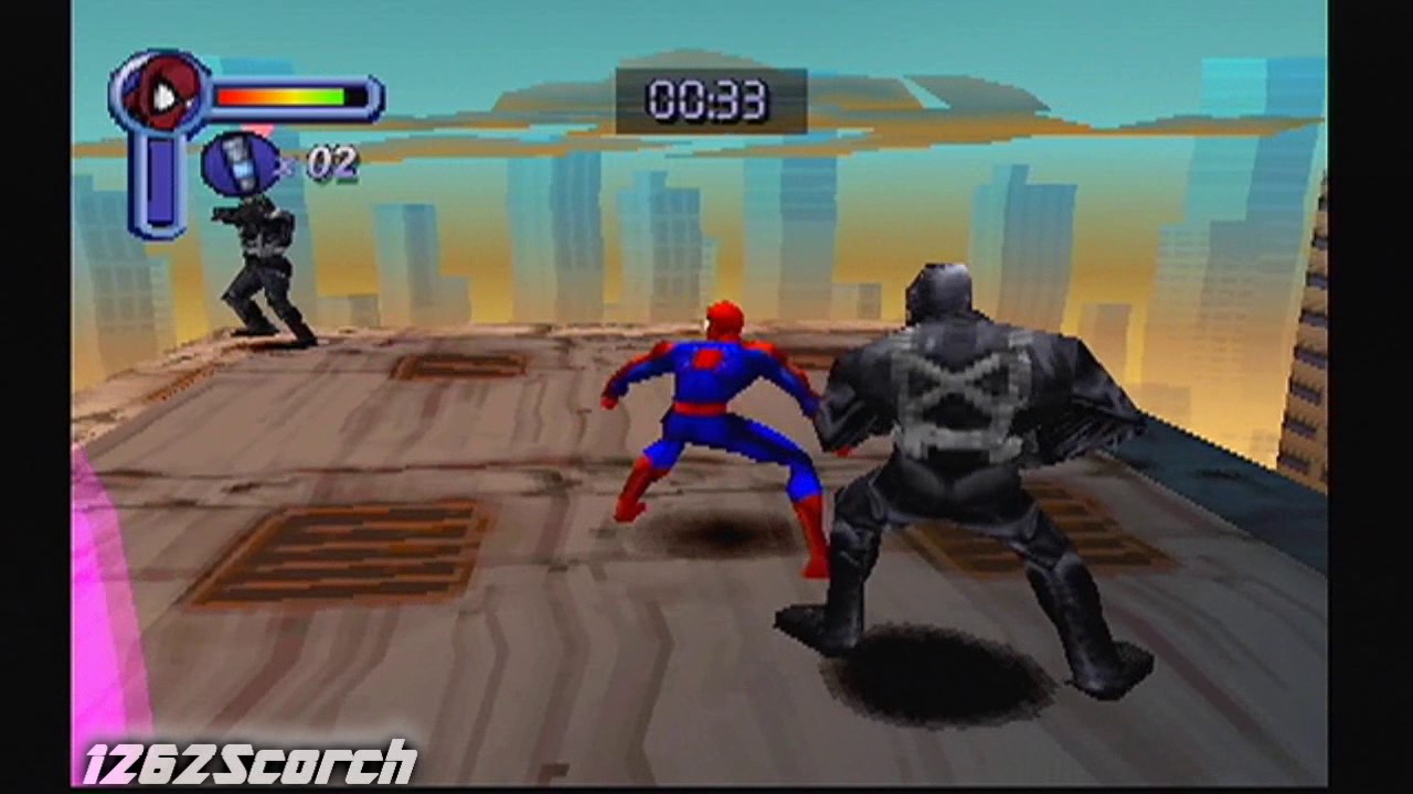 Spider Man (PS1) Training Mode (Part 2)