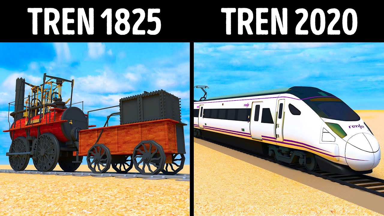 ESKİ TRENLER VE MODERN TRENLER