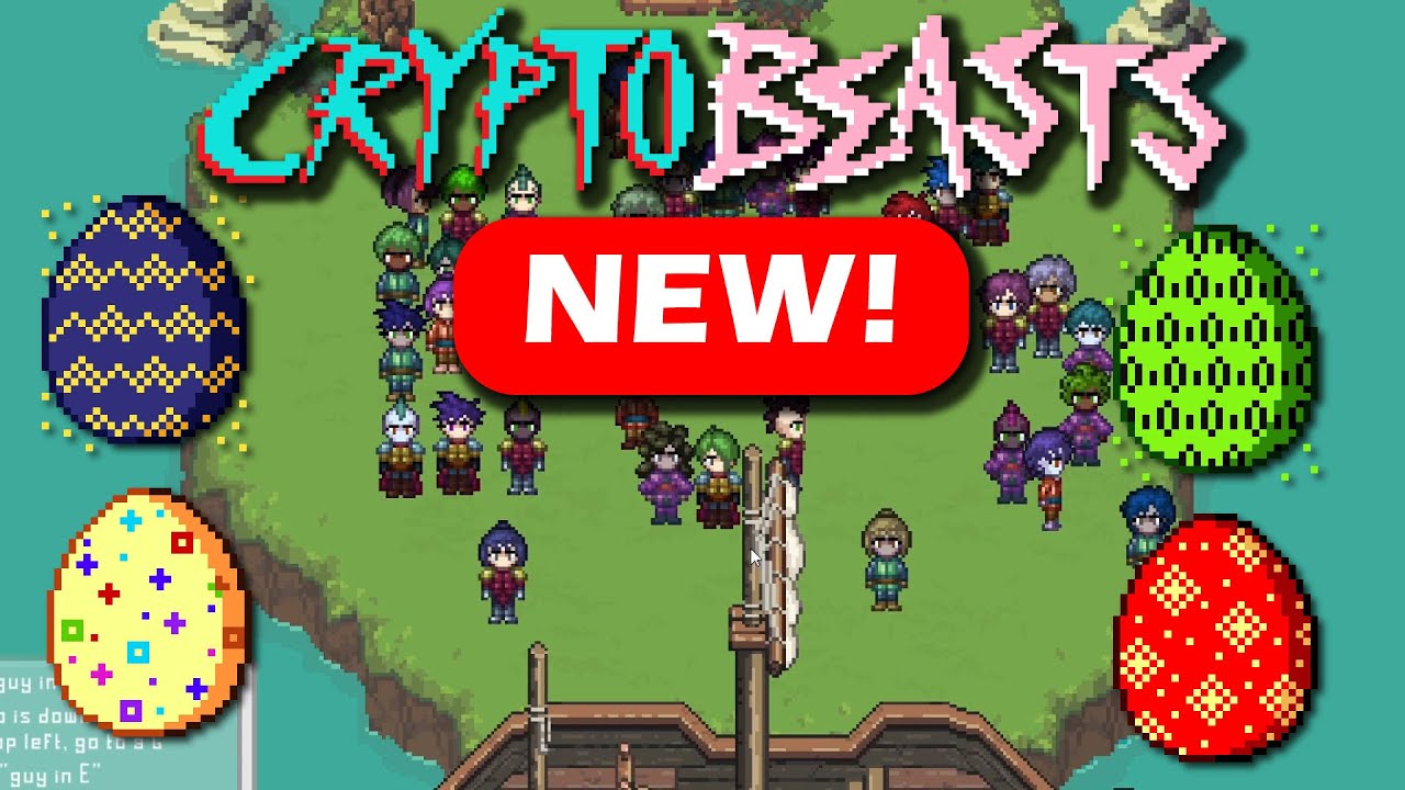 CRYPTO BEAST - NEW NFT GAME! EGGLAND, EGG OPENING, GAME OVERVIEW, GAMEPLAY